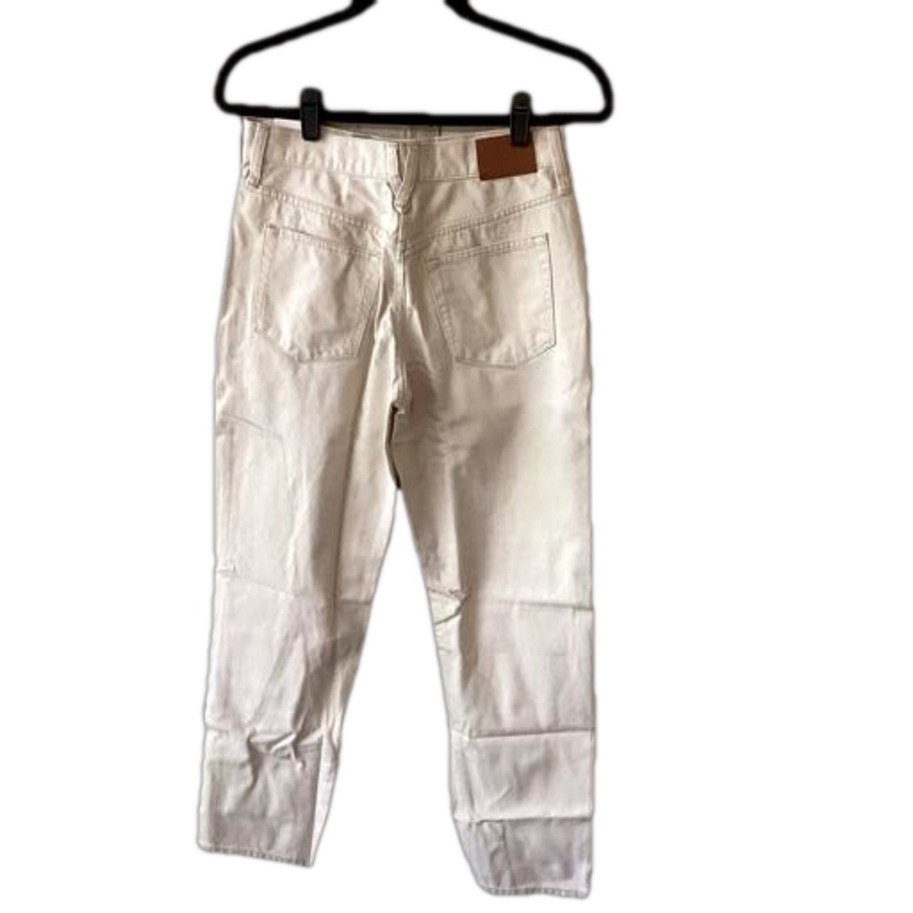 NEW J. Crew Slouchy Boyfriend Jeans in Ecru 25 - Picture 3 of 14